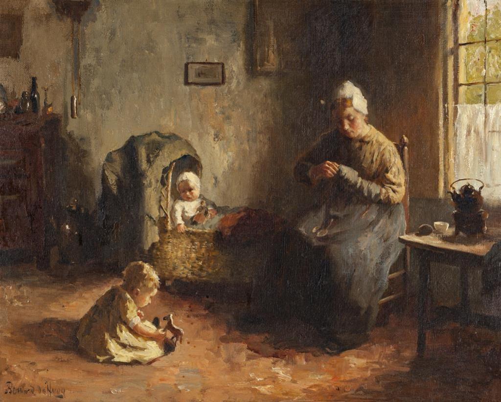 Bernard J. de Hoog (1867-1943) - The Toy Horse