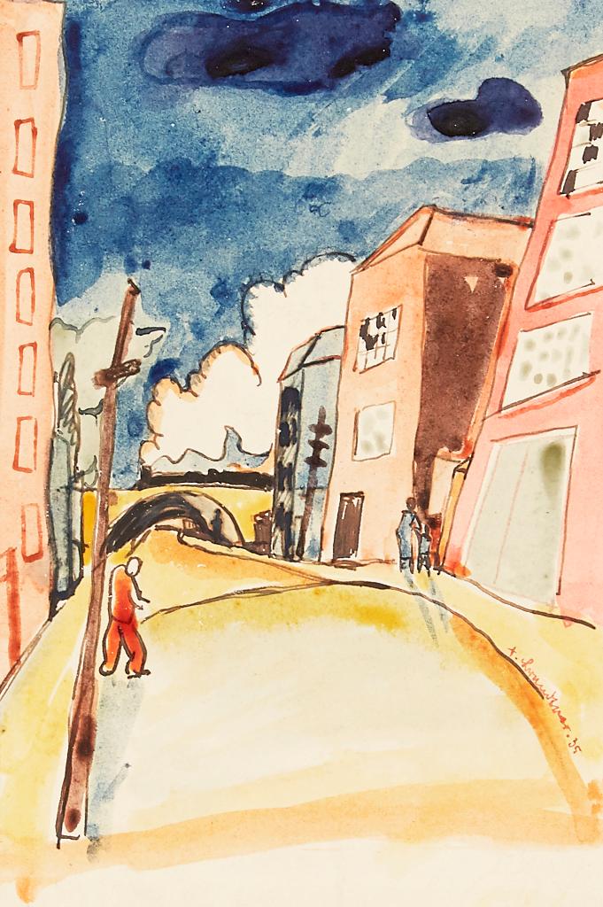 Fritz Brandtner (1896-1969) - Port