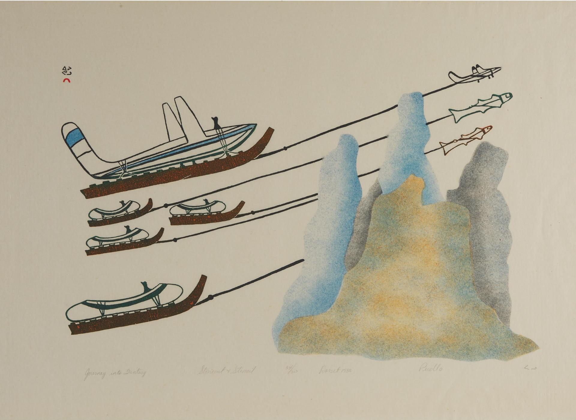 Pudlo Pudlat (1916-1992) - Journey Into Fantasy