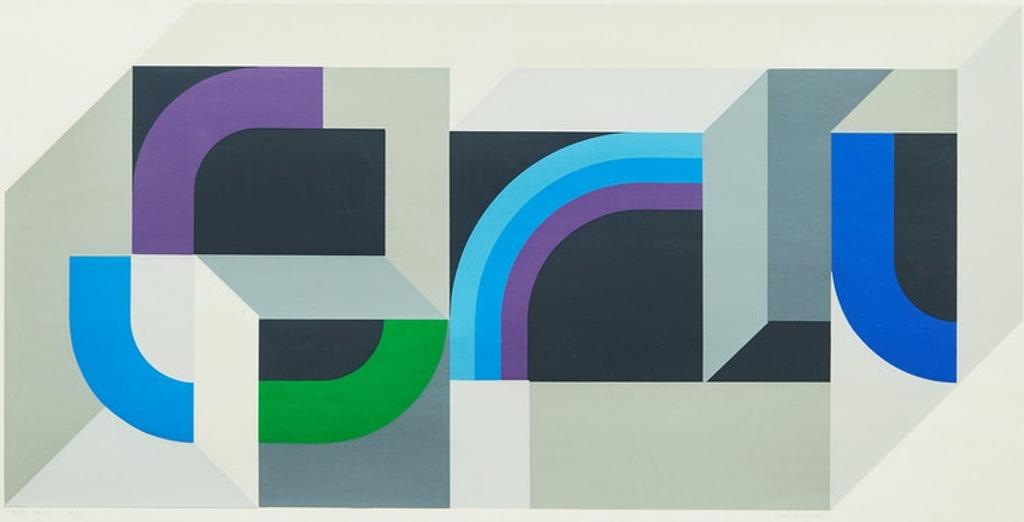 Gordon Applebee Smith (1919-2020) - Blue Twist