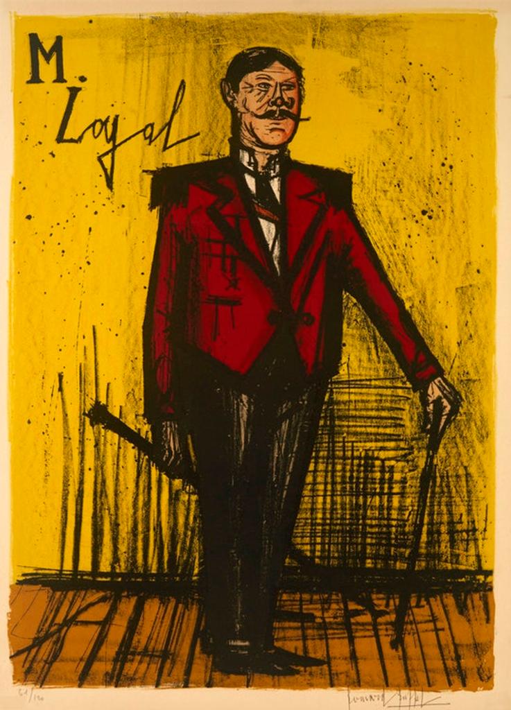 Bernard Buffet (1928-1999) - Mon Cirque, Ringmaster (M. Loyal)