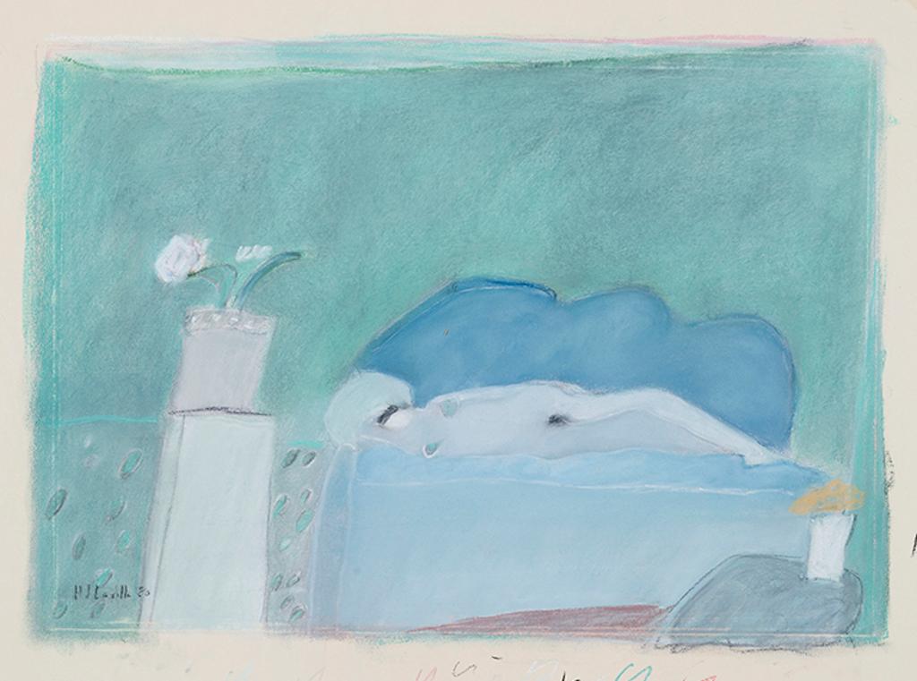 Joy Laville - Reclining Nude, Green Room