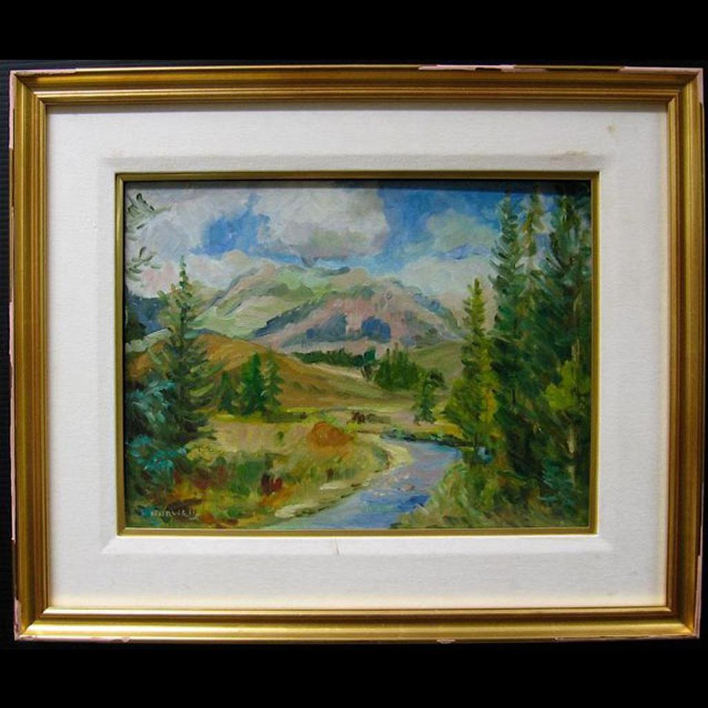 Graham Norble Norwell (1901-1967) - Colorado - River & Mountains