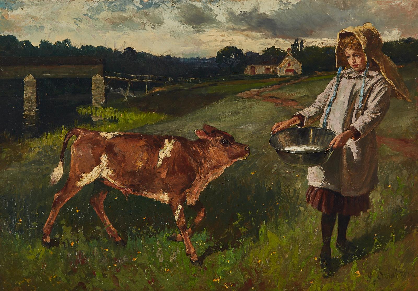Henry John Sandham (1842-1910) - The Allurements