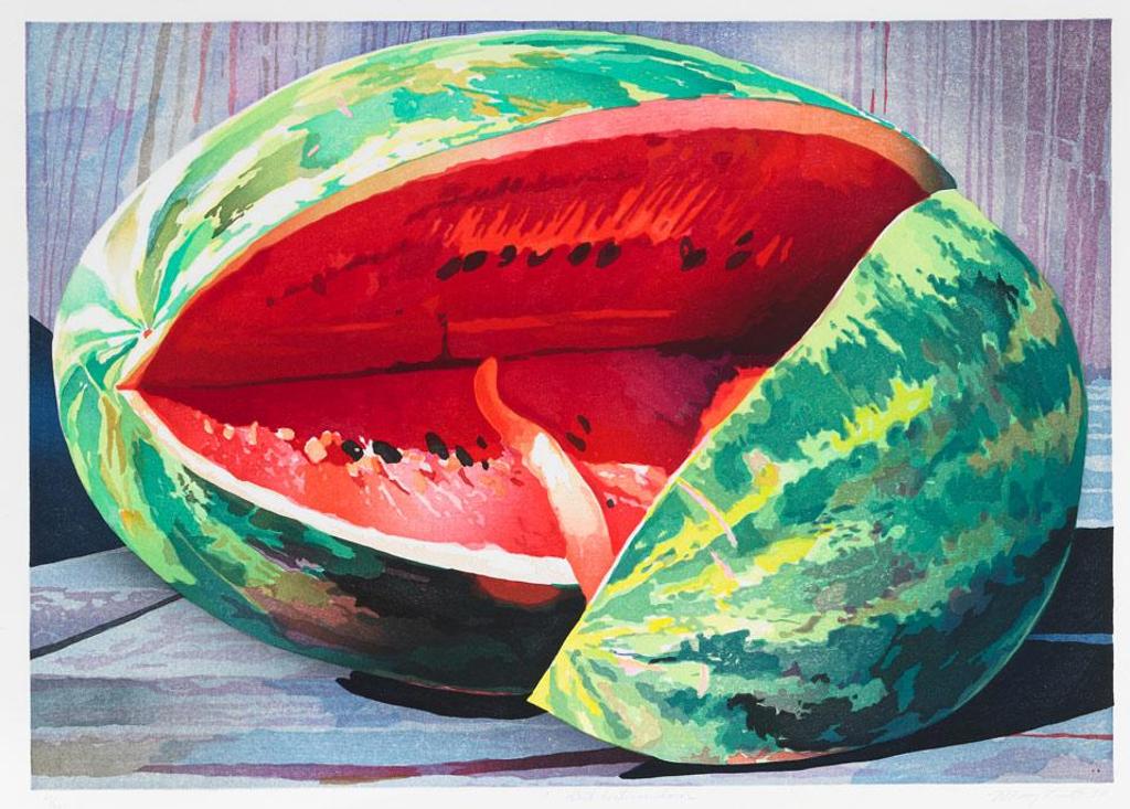 Mary Frances West Pratt (1935-2018) - Cut Watermelon