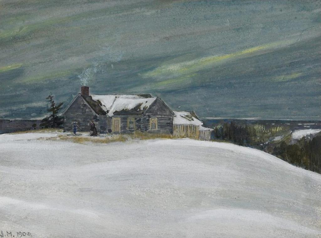James Edward Hervey (J.E.H.) MacDonald (1873-1932) - Old House In High Park, On Hill Near Ridout St.