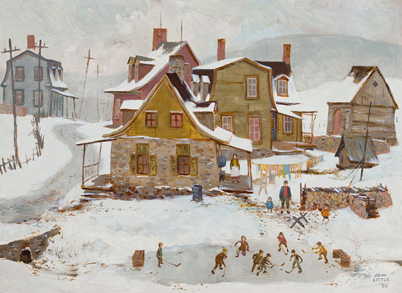 John Geoffrey Caruthers Little (1928-2024) - The Road to Charlevoix