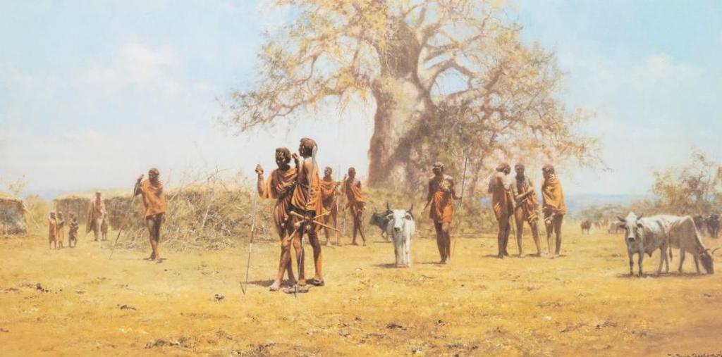 David Shepherd (1931-2017) - The Masai