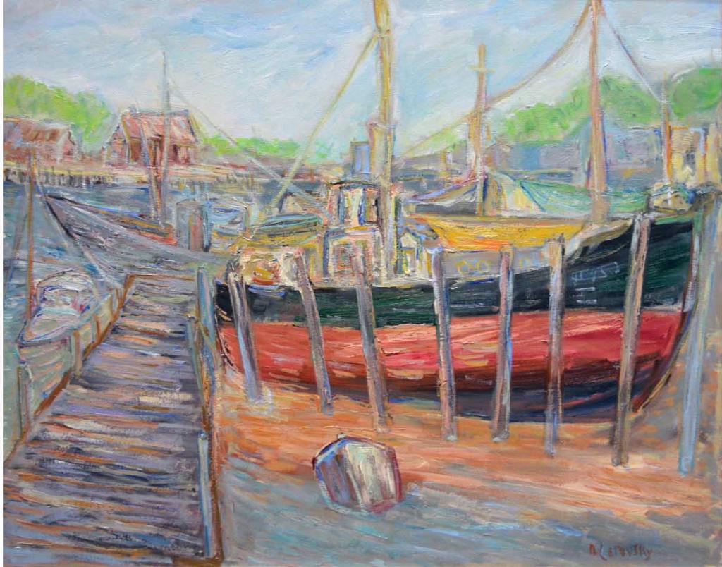 Nathan Letovsky (1925-2014) - Rocky Neck  Gloucester  Mass