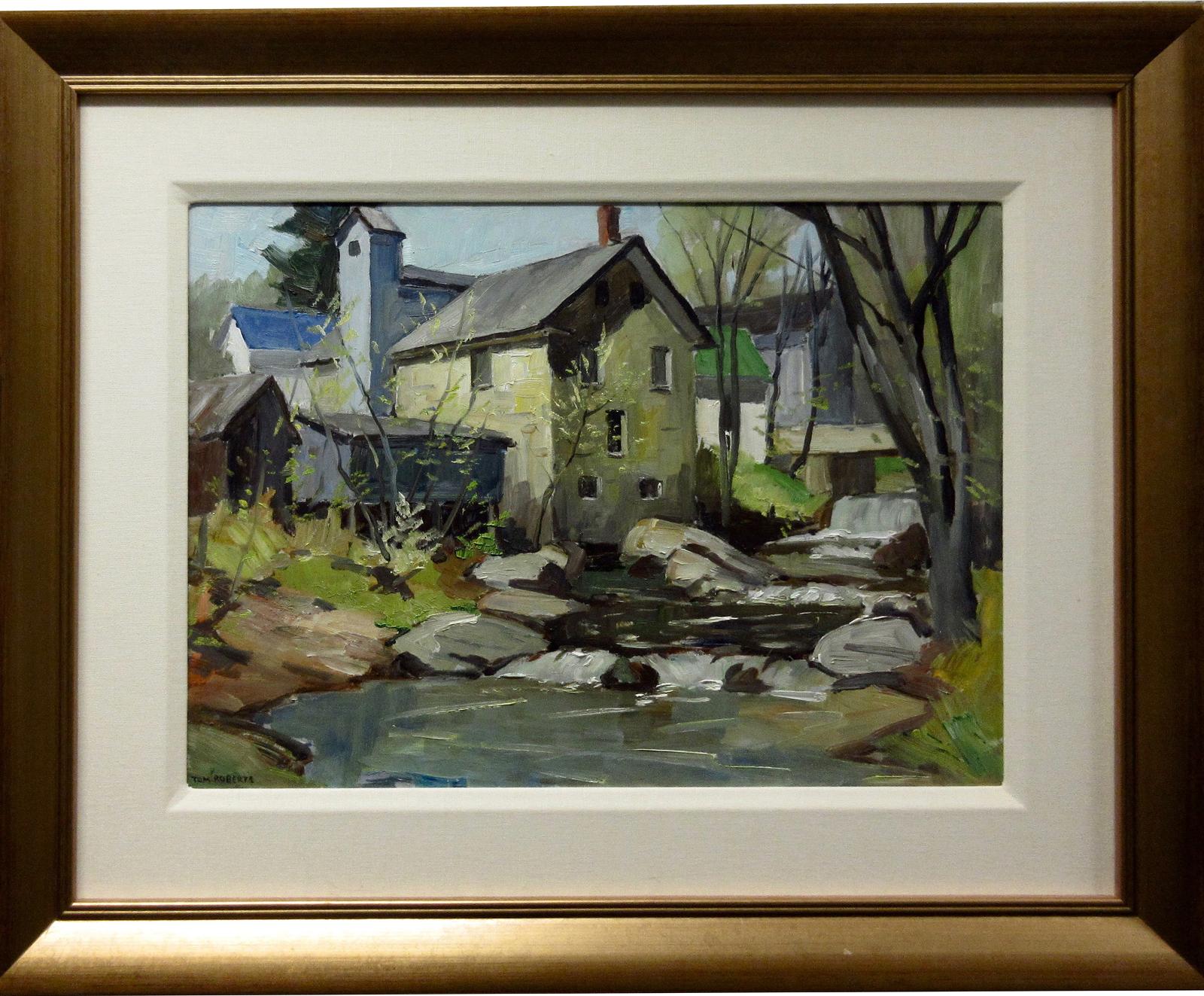Thomas Keith (Tom) Roberts (1909-1998) - Mill - Eastern Townships, Quebec
