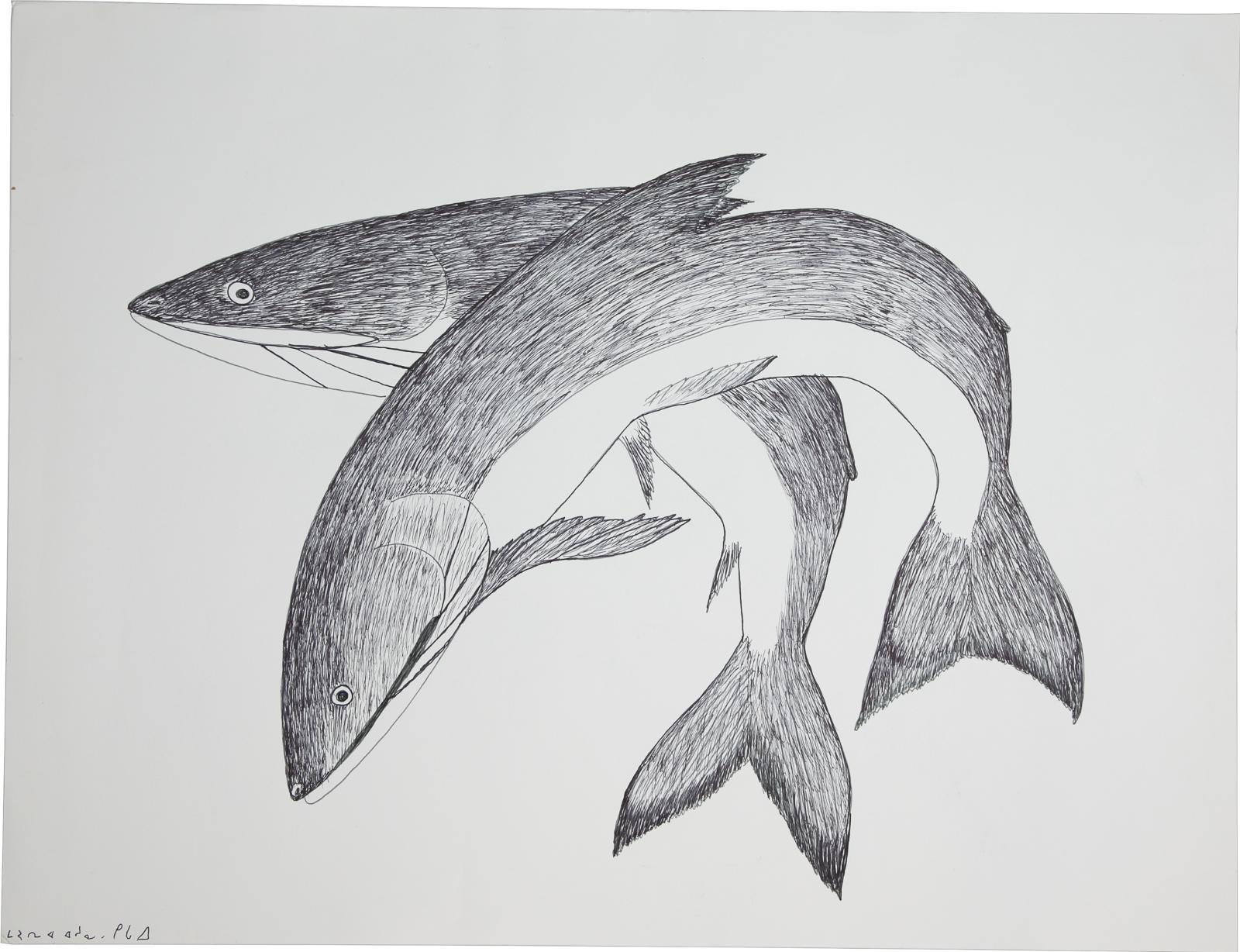 Mayureak Ashoona (1946) - Arctic Char