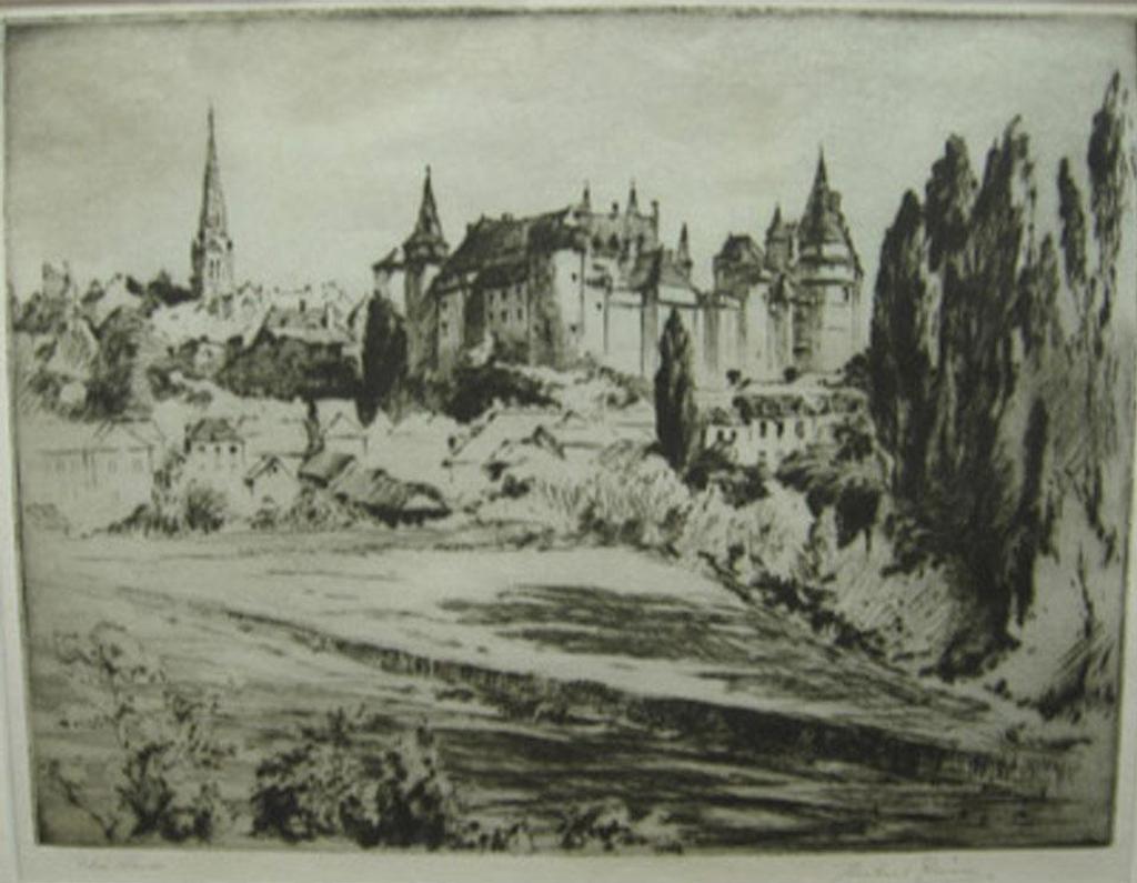 Herbert Raine (1875-1951) - Vitrai, France