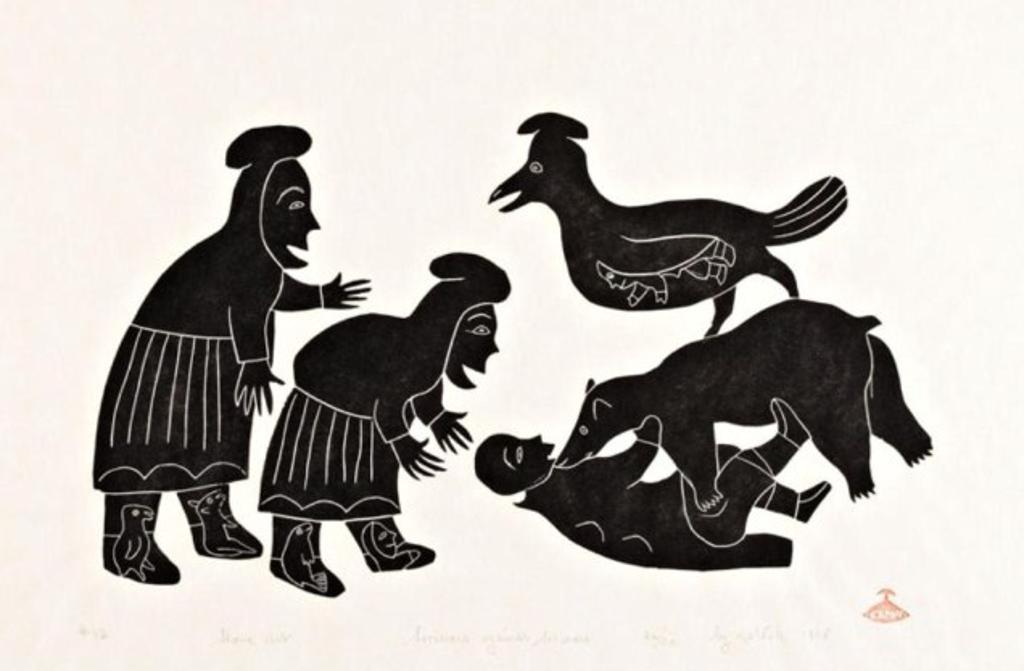 Helen Mabel Nigiyok Kalvak (1901-1984) - Untitled