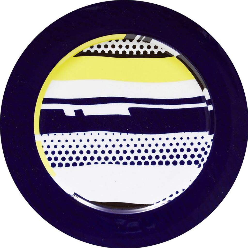 Roy Lichtenstein (1923-1997) - Künstler-platzteller (Artist-designed service plate)