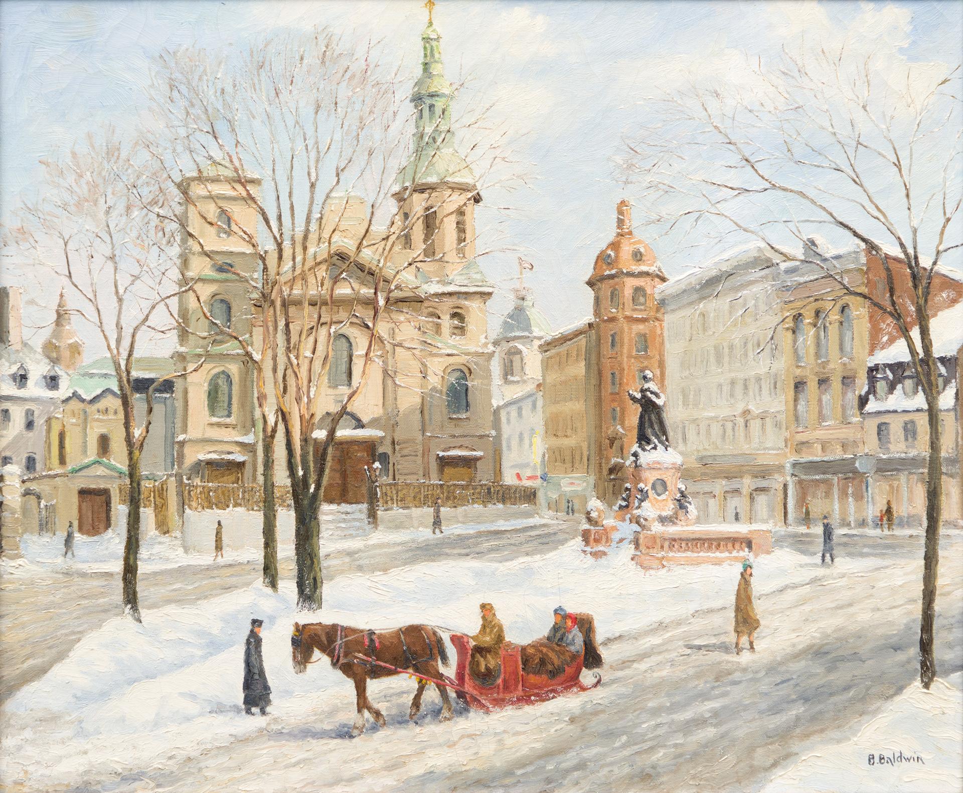 Betty Baldwin (1889-1991) - City Hall Square, 1963