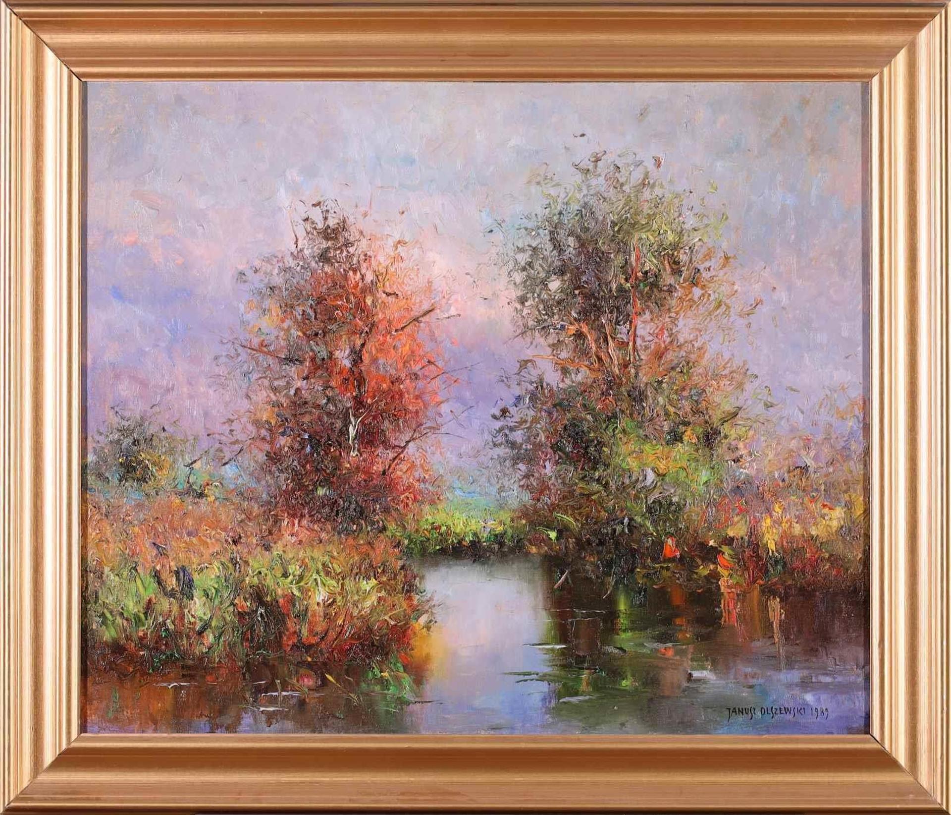 Janusz Olszewski (1944) - Lustro Wodne (Water Reflections); 1989