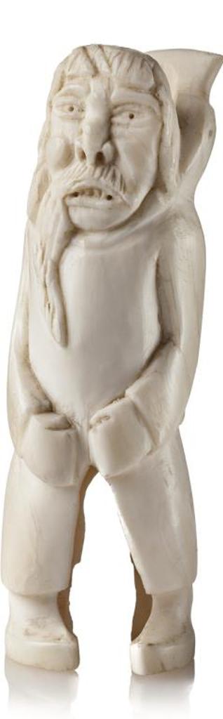 Ole Kreutzmann (1898-1983) - Standing Figure with Half-Beard