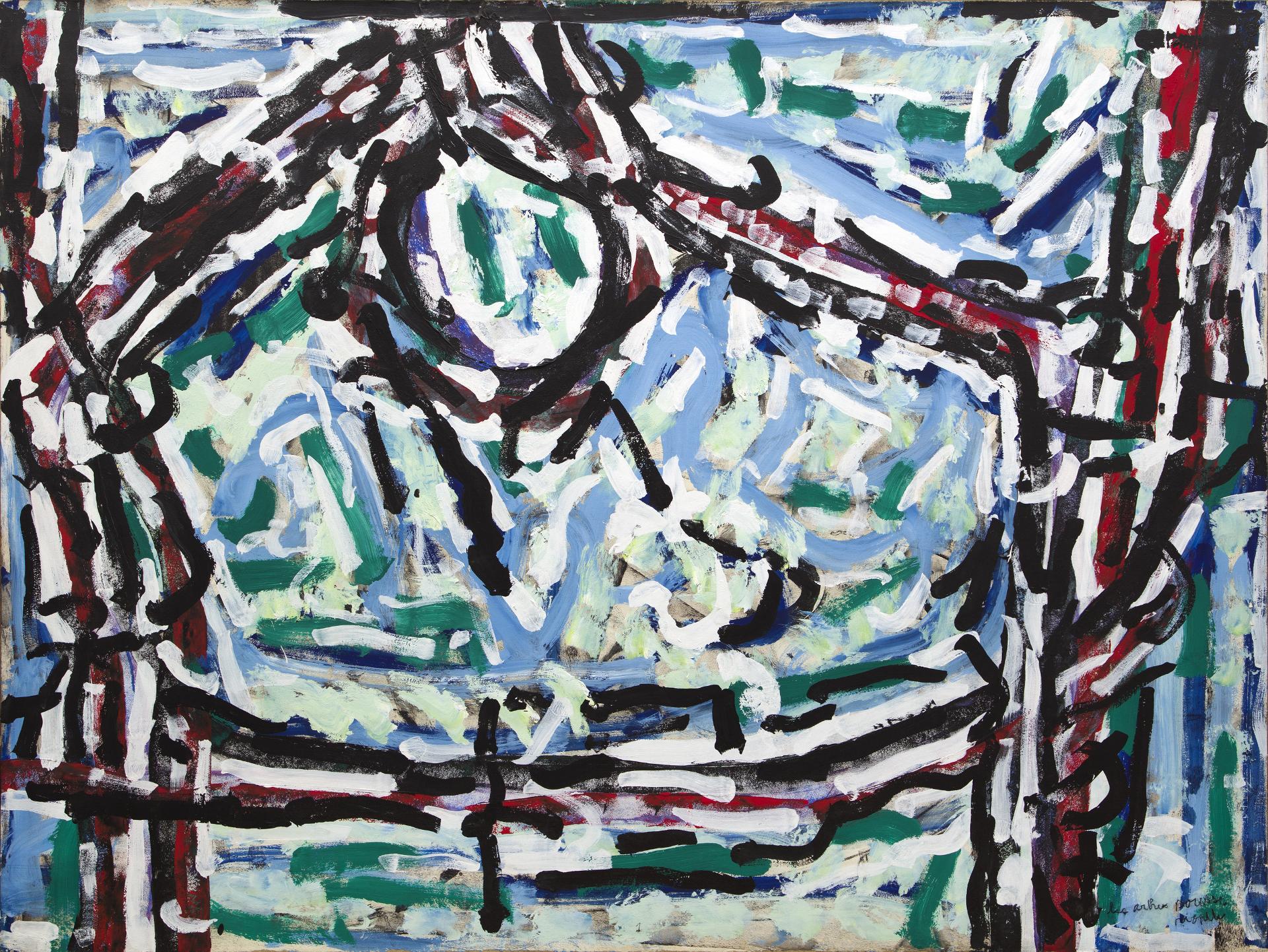 Jean-Paul Riopelle (1923-2002) - Les arbres poussent, 1971