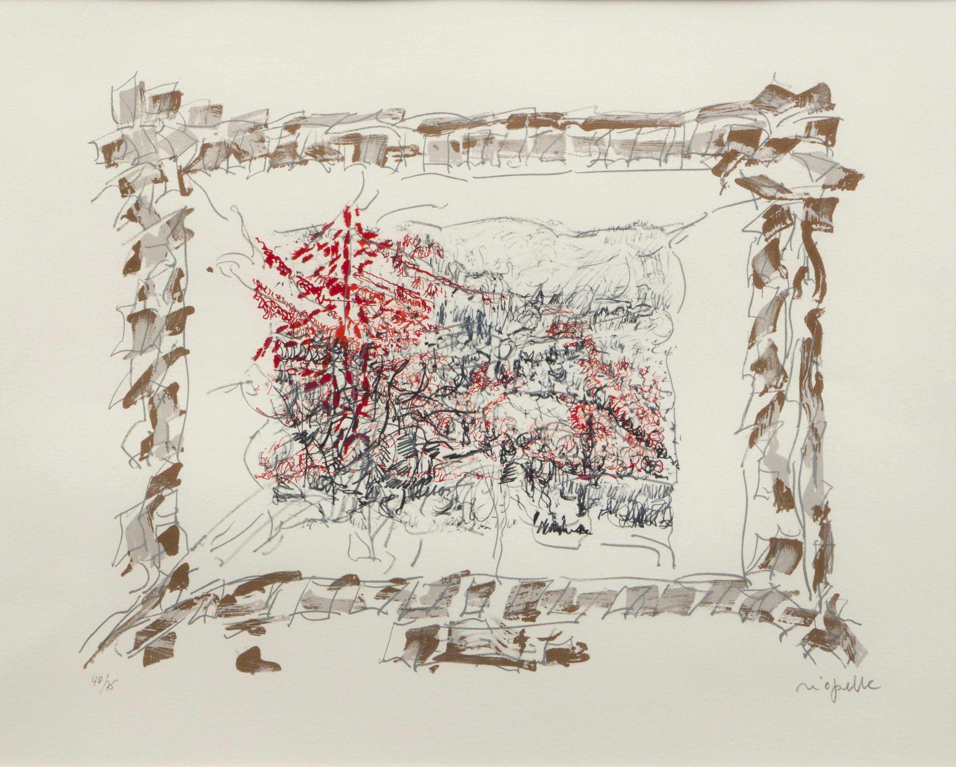Jean-Paul Riopelle (1923-2002) - La Vallée de la Roche Blanche, 1985
