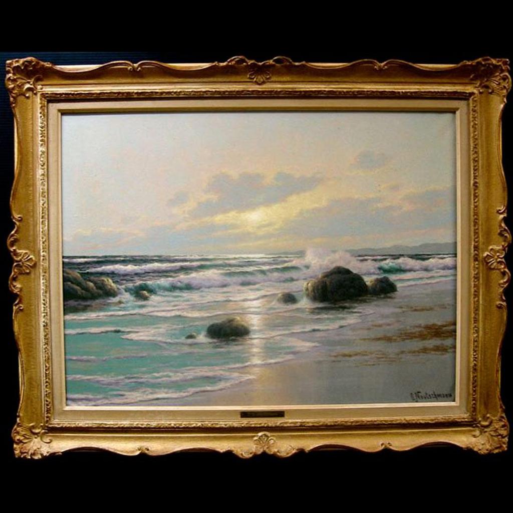 Otto Neutschmann (1902-1985) - Crashing Surf