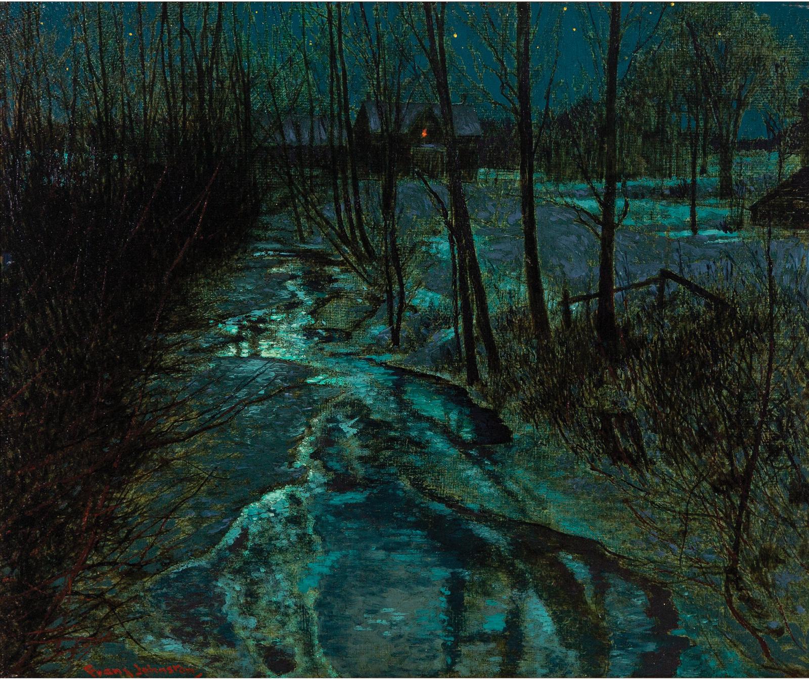 Frank (Franz) Hans Johnston (1888-1949) - Moon Path