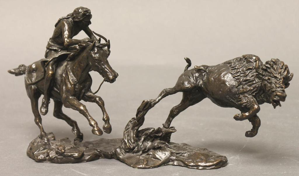 Jay Contway (1935-2019) - Buffalo Hunt; 1974