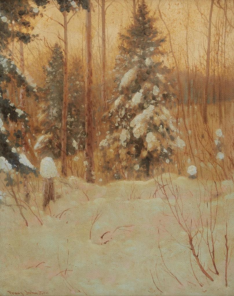 Frank (Franz) Hans Johnston (1888-1949) - Golden Afterglow