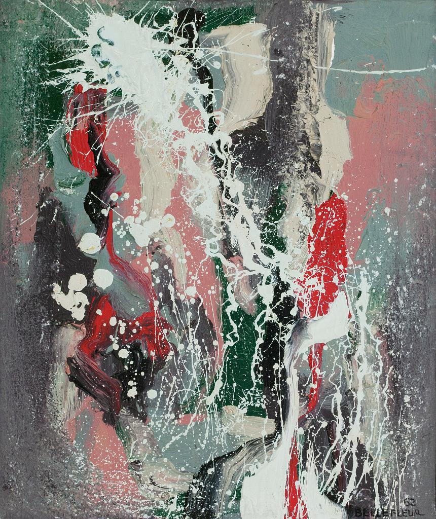 Léon Bellefleur (1910-2007) - Araignée De Cinq Heures