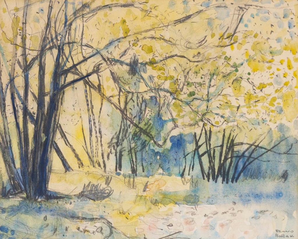 Bruno Joseph Bobak (1923-2012) - Willows