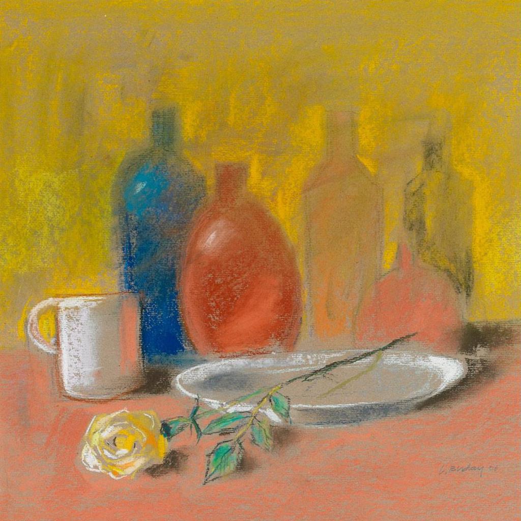 Laszlo Buday - One Yellow Rose