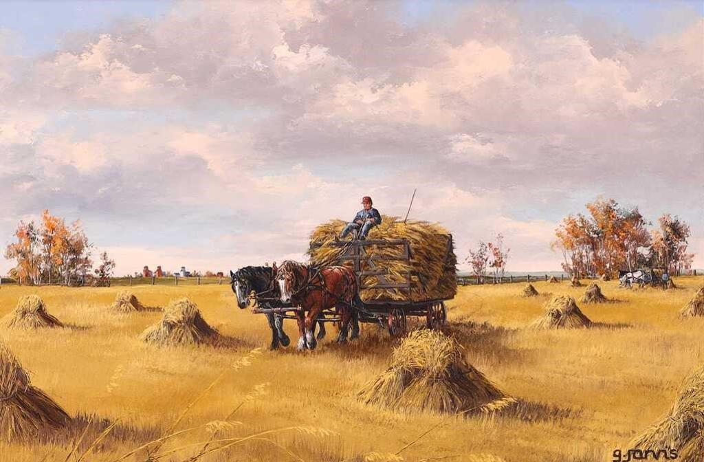 Georgia Jarvis (1944-1990) - Autumn Harvest