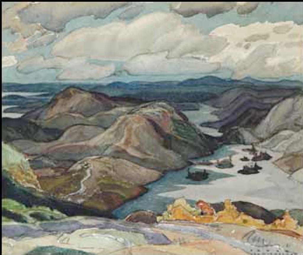 Franklin H. Carmichael (1898-1992) - Grace Lake