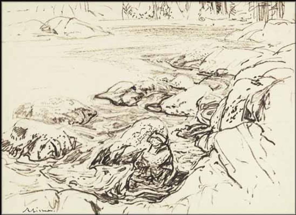 Arthur Lismer (1885-1969) - Georgian Bay Scene