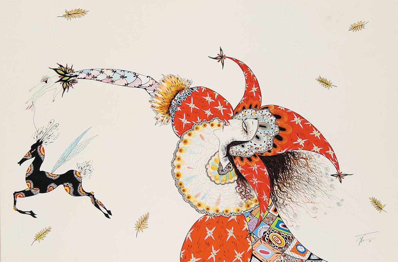 Toller Cranston (1949-2015) - Let My Horse Fly