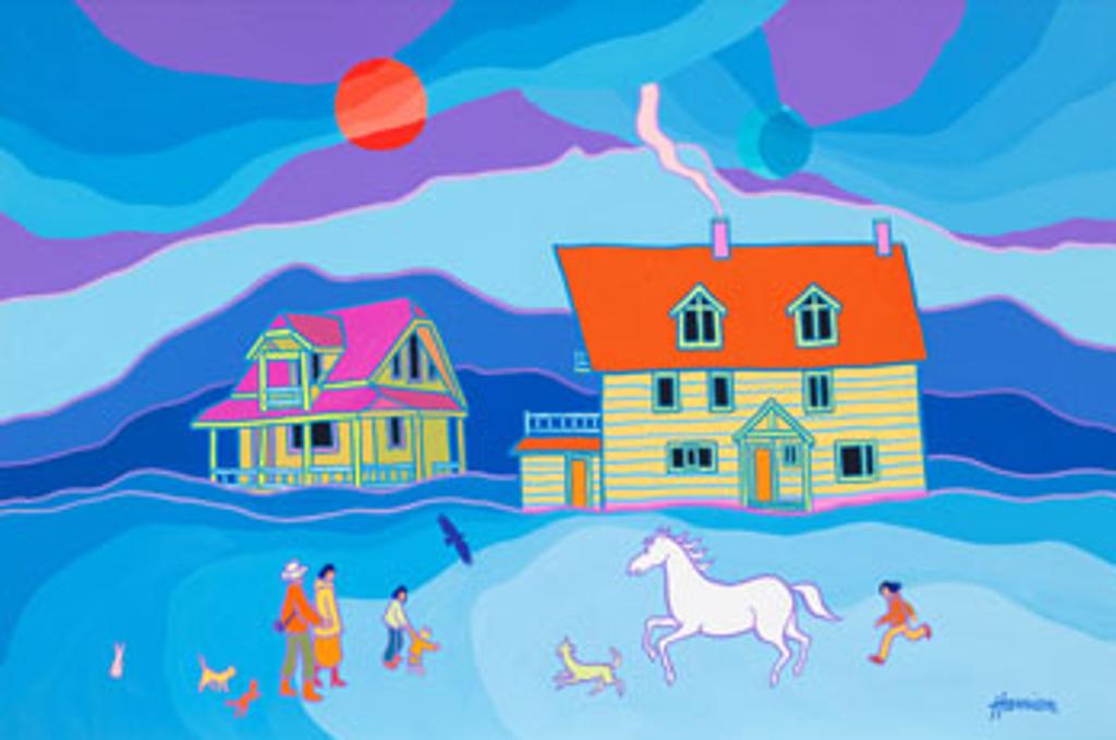 Ted Harrison (1926-2015) - Gunderson Farm