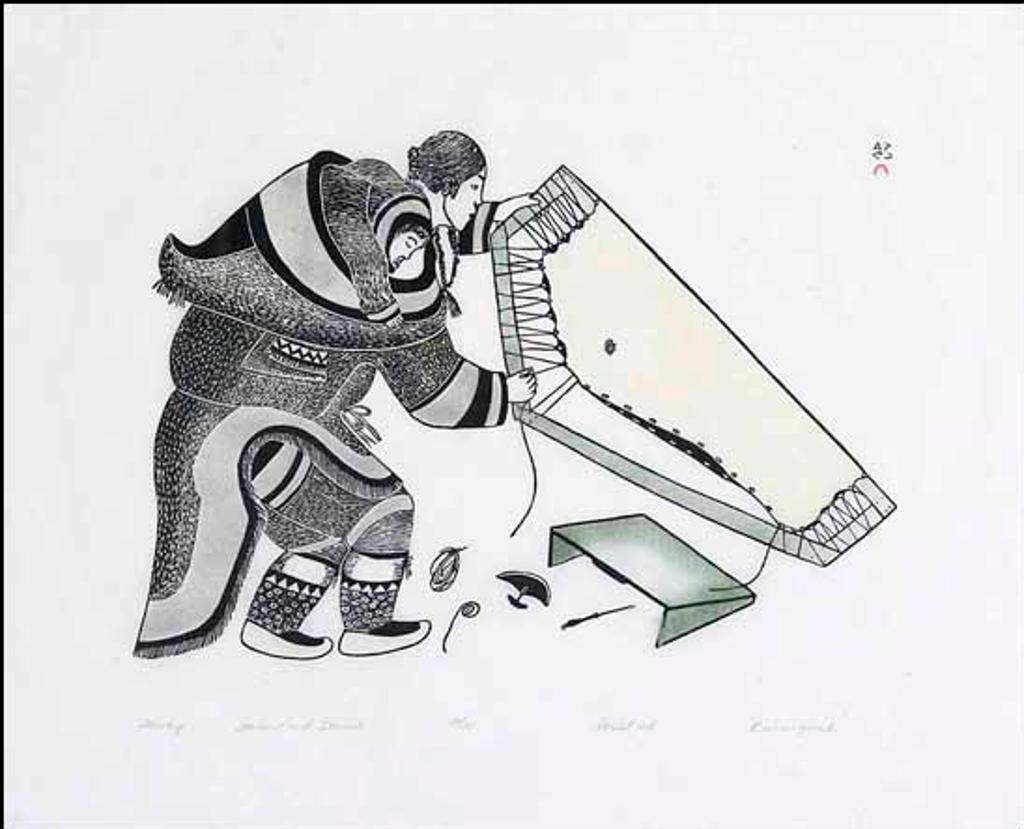 Kananginak Pootoogook (1935-2010) - Inintuq (02981/2013-1512)