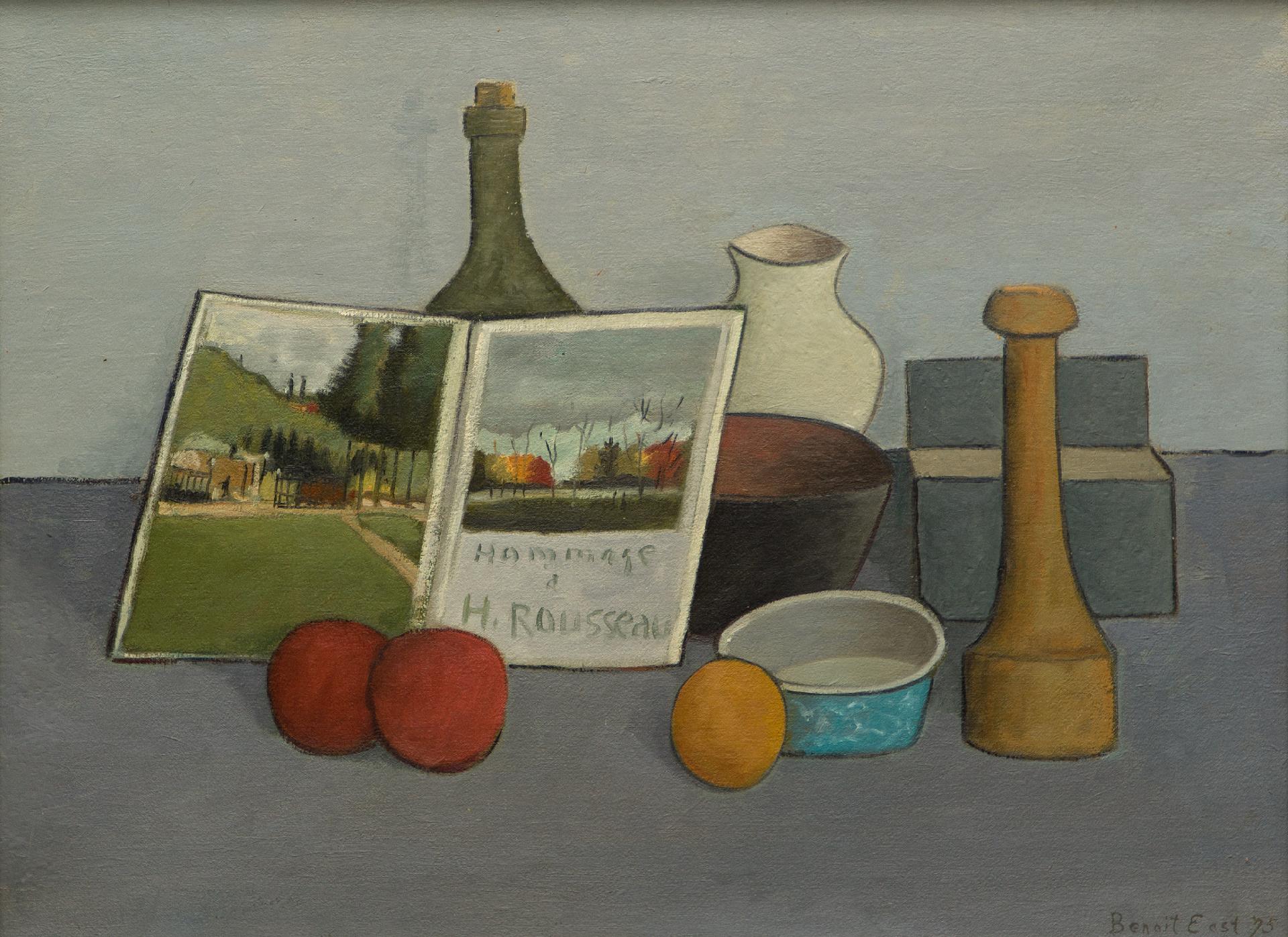 Benoît East (1915-2016) - Hommage à H. Rousseau, 1975