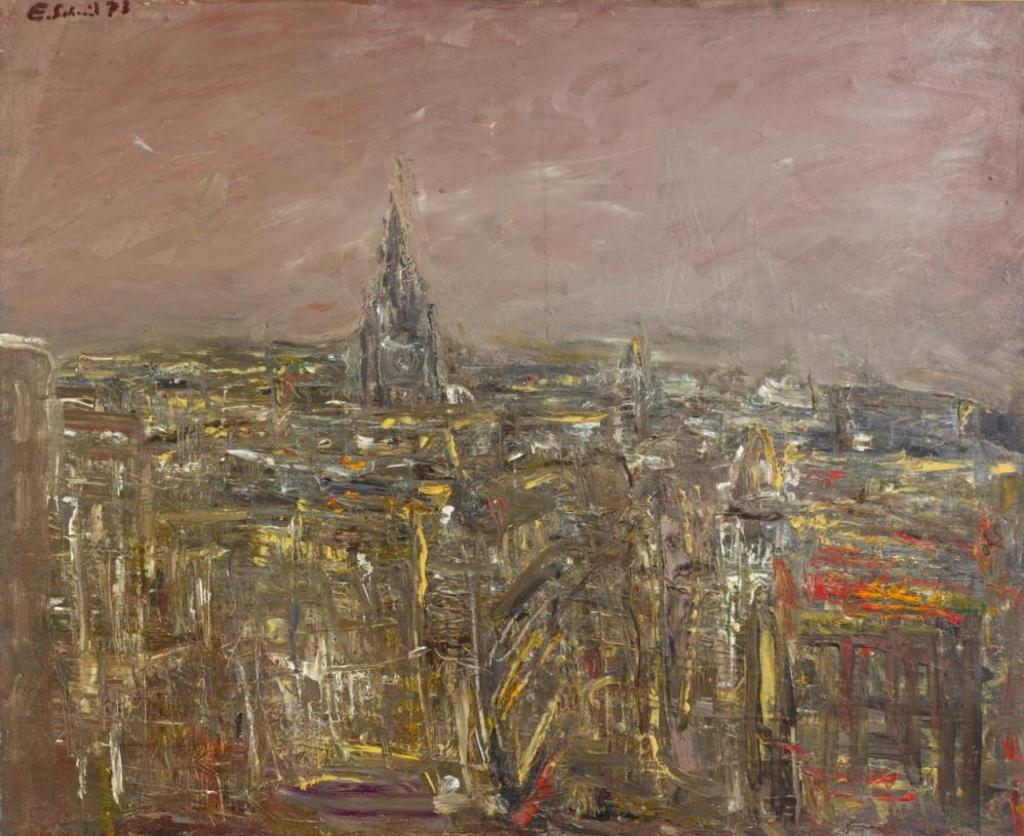 Erich Schmid Austrian (1908-1984) - La Ville