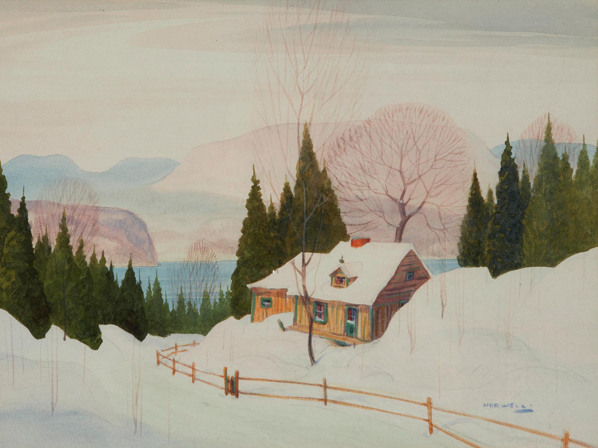Graham Norble Norwell (1901-1967) - Near Ste. Agathe, Lauentians