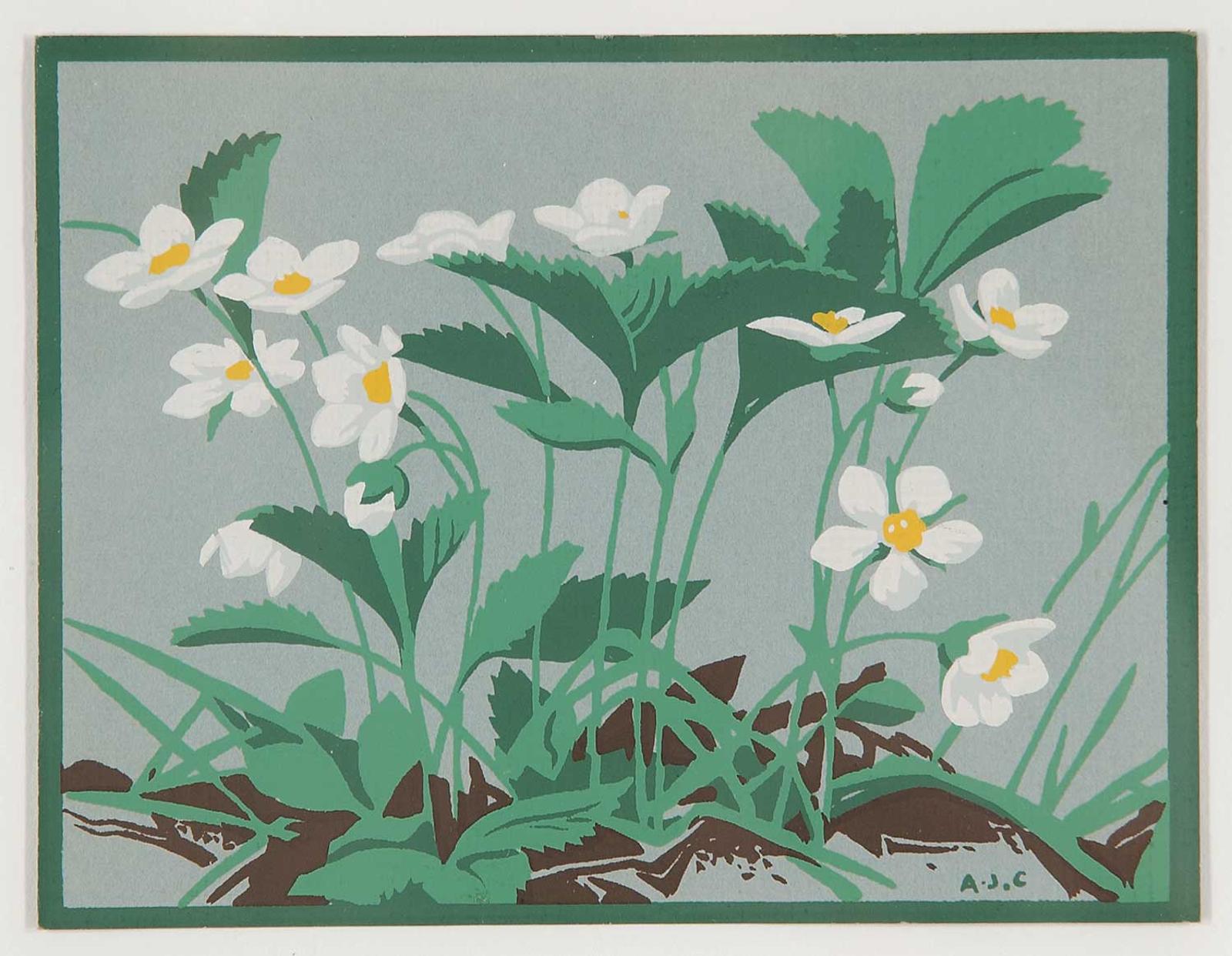 Alfred Joseph (A.J.) Casson (1898-1992) - Untitled - Wild Strawberries