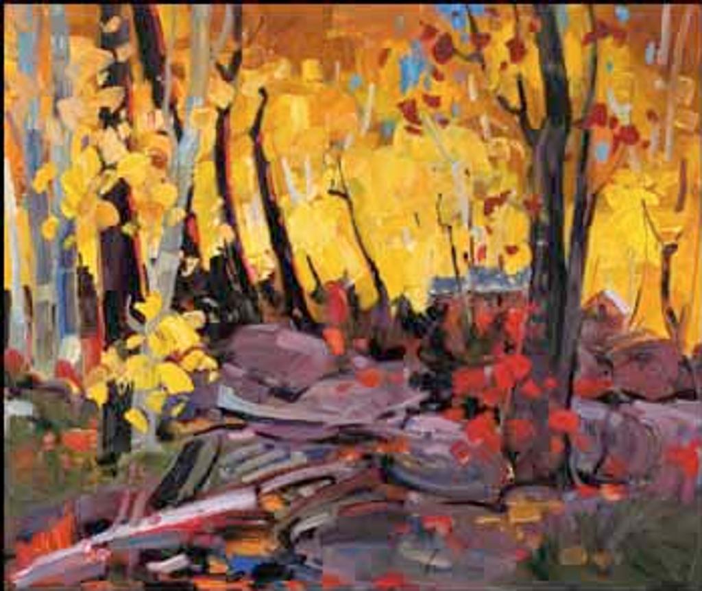 Bruno Cote (1940-2010) - Et du Jaune
