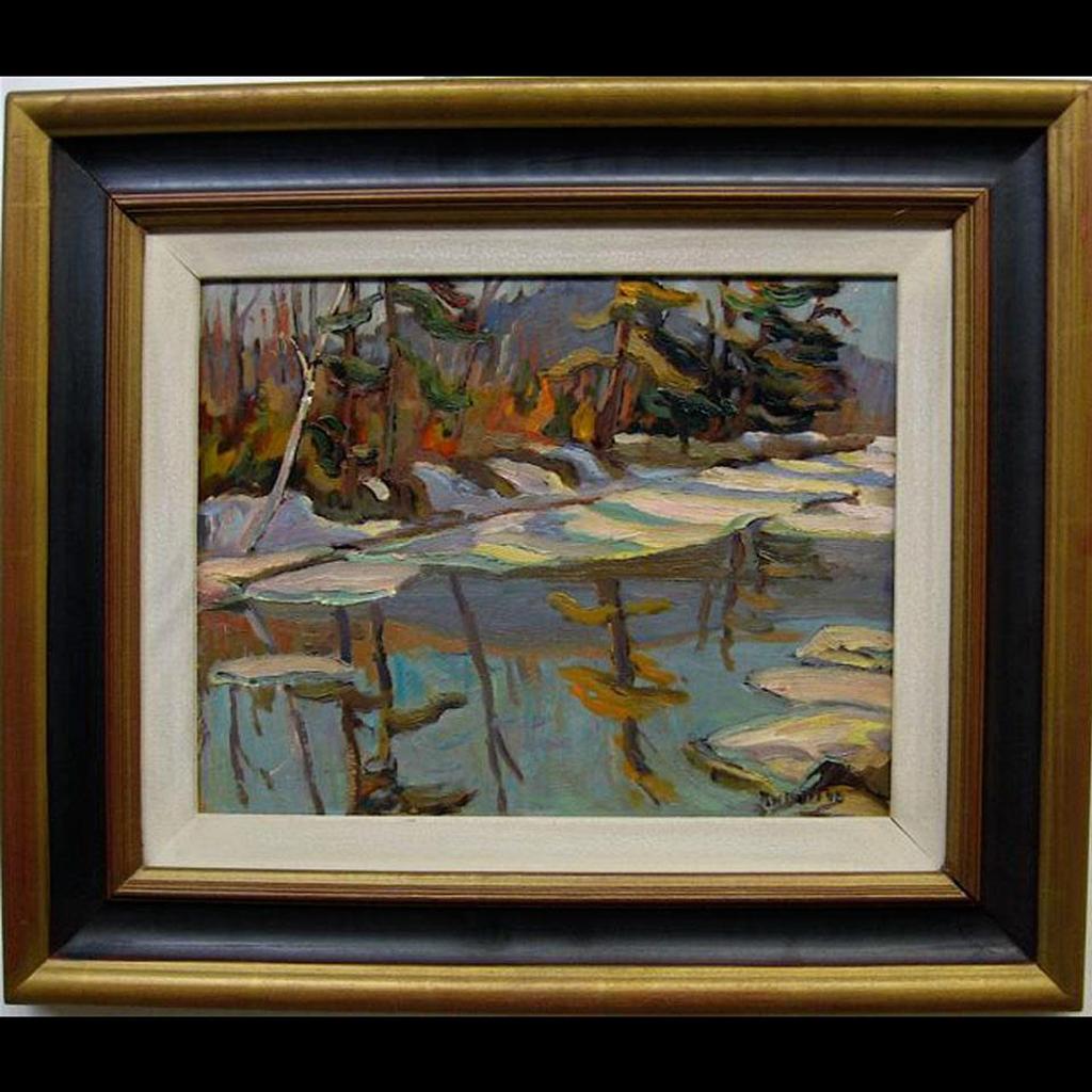 Ralph Wallace Burton (1905-1983) - Spring - Farmer’S Rapid, Que. 1953