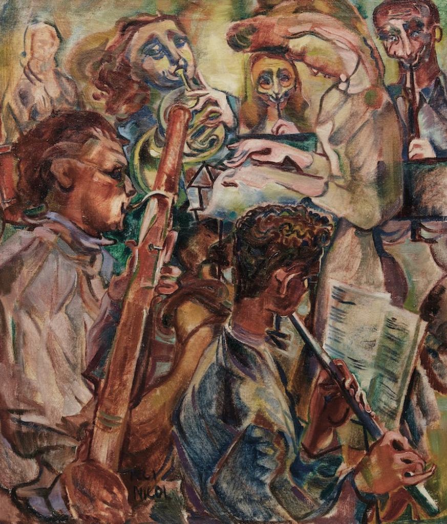 Pegi Margaret Kathleen Nicol MacLeod (1904-1949) - School Orchestra