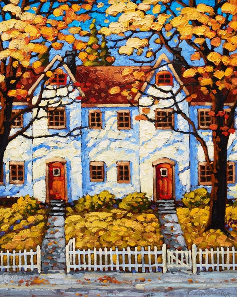 Rod Charlesworth (1955) - Row House Shadows, Halifax