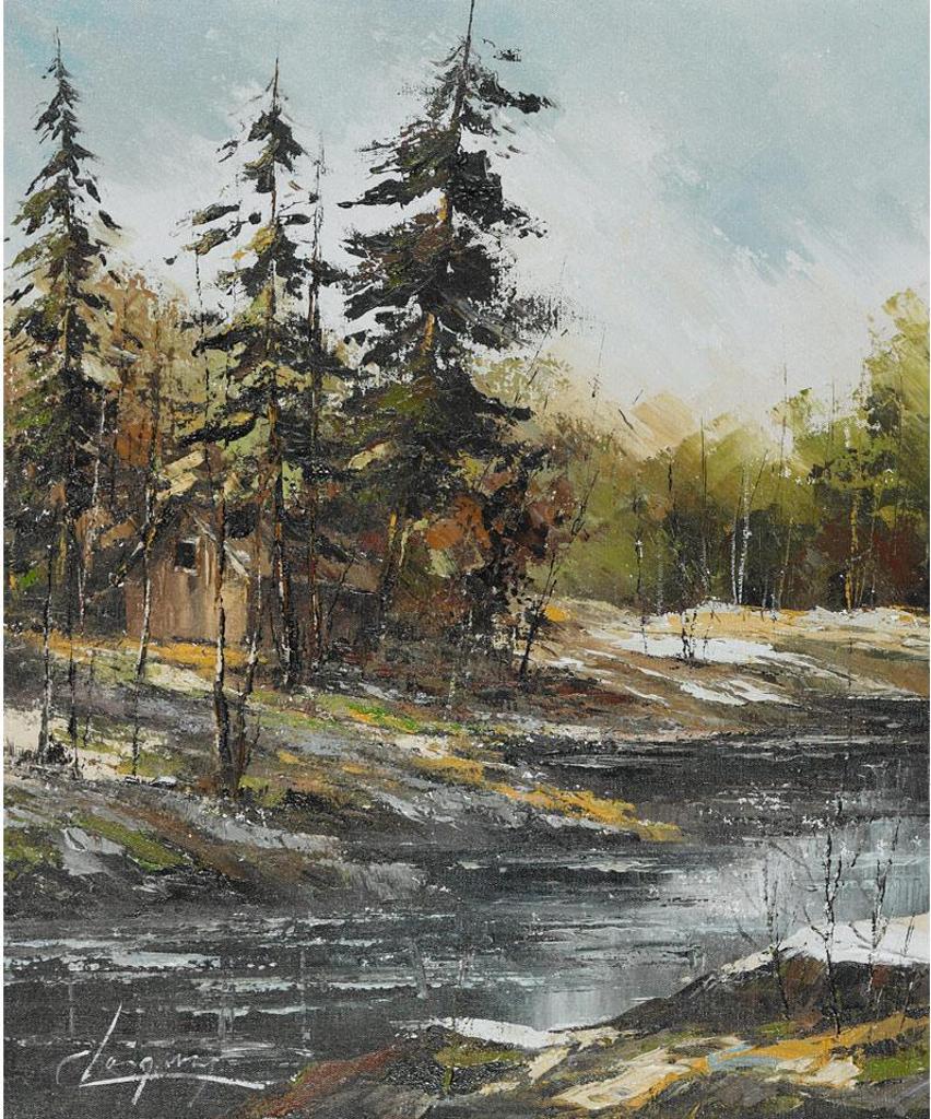 Claude Langevin (1942-2024) - River And Trees