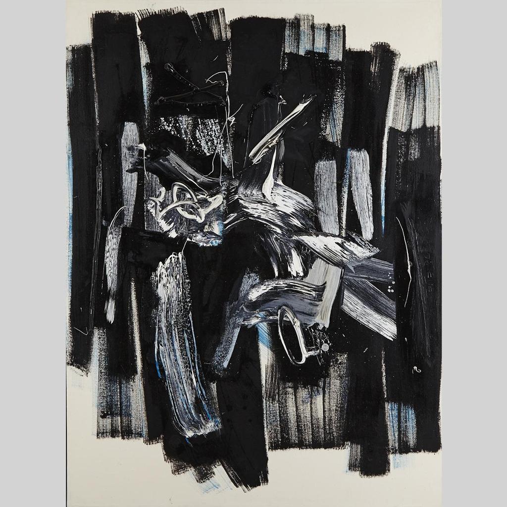 Mashel Alexander Teitelbaum (1921-1985) - Constancy Of The Inconstant Correlative / Black And White