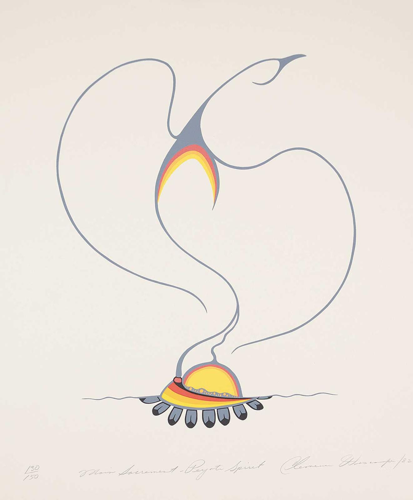 Clemence Wescoupe (1951-2018) - Main Sacrament - Peyote Spirit #130/150