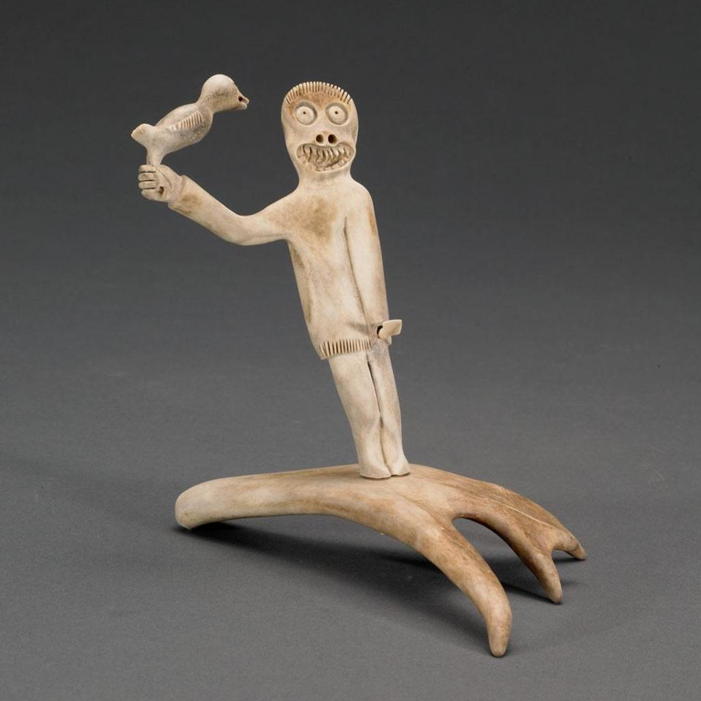 Judas Ullulaq (1937-1998) - Spirit With Bird