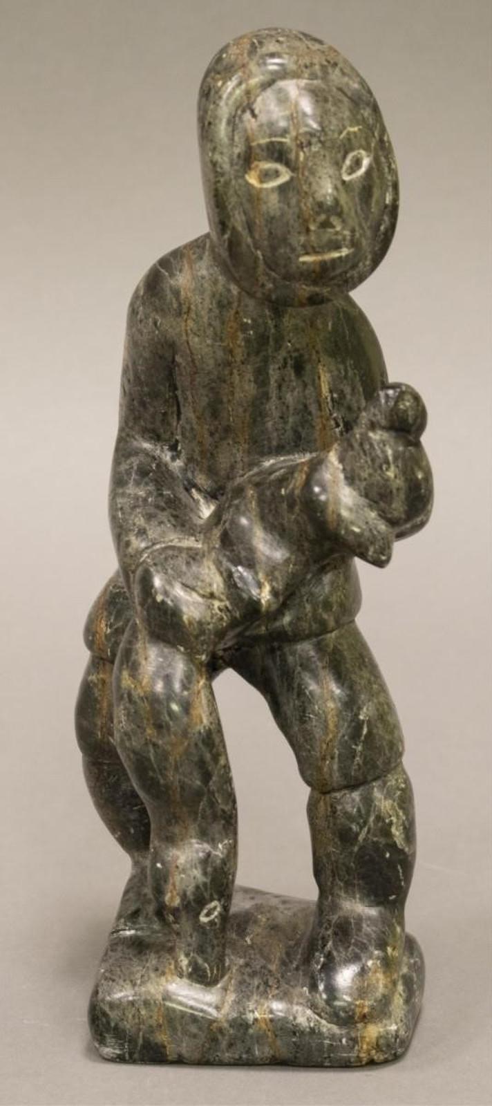 Adamie Amamartua Angiju (1948) - Hunter With Seal