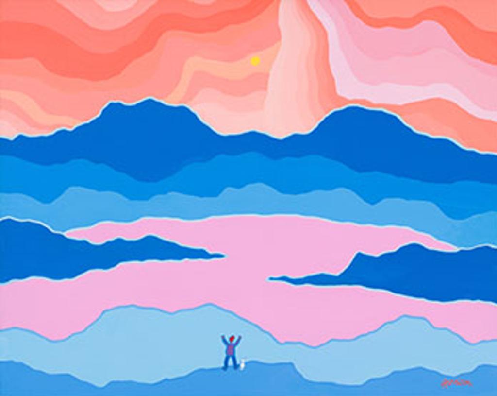 Ted Harrison (1926-2015) - Welcome the Dawn